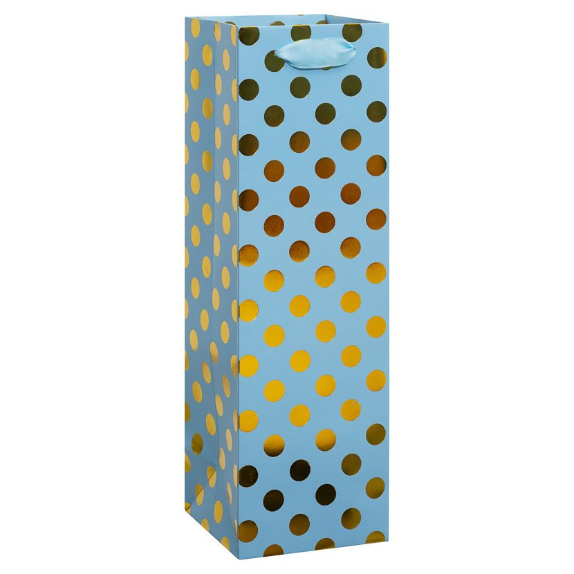 SPARKLEZ Torba kropki niebieskie B