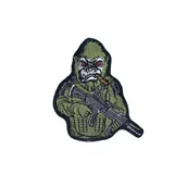 Odzież taktyczna i umundurowanie - Patch Goryl 70mm x 95mm - miniaturka - grafika 1