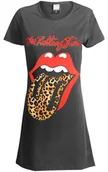 Bluzki damskie - tunika ROLLING STONES - LEOPARD TONGUE-M - miniaturka - grafika 1