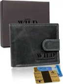 Portfele - Always Wild Skórzany portfel dla mężczyzny z ochroną RFID Always Wild Nie dotyczy - miniaturka - grafika 1