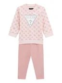 Legginsy - Guess Komplet bluza i legginsy A5BG14 KAD74 Różowy Regular Fit - miniaturka - grafika 1