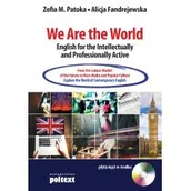 Książki do nauki języka angielskiego - Poltext We Are the World English for the Intellectually and Professionally Active Zofia M Patoka Alicja Fandrejewska - miniaturka - grafika 1