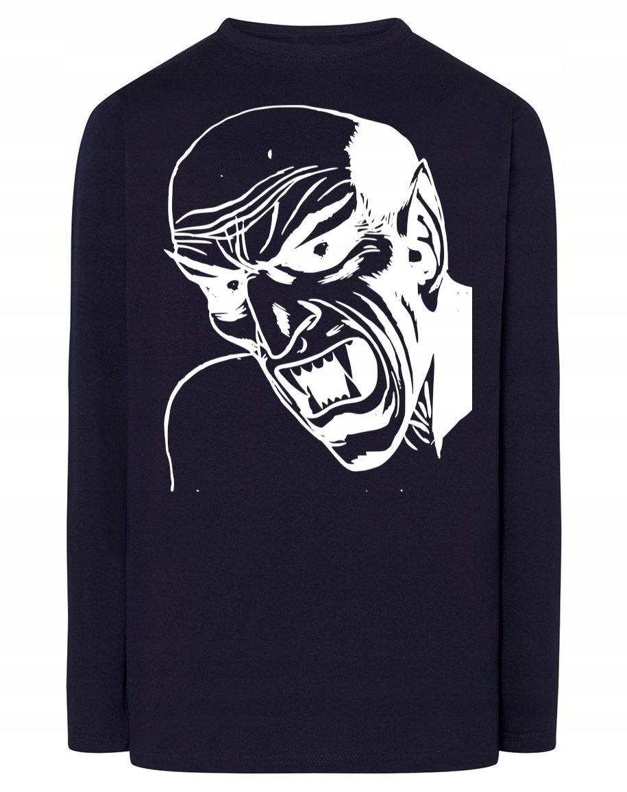 Longsleeve męski nadruk WAMPIR r.M
