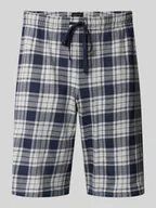 Spodnie sportowe męskie - Szorty z dzianiny dresowej z wpuszczanymi kieszeniami - miniaturka - grafika 1