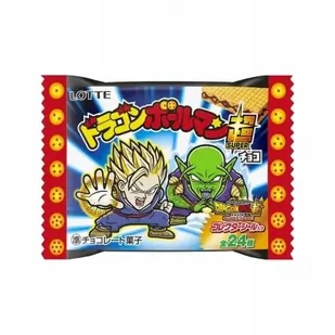 LOTTE Dragon Ball wafelek z naklejką 1szt. - Cukierki - miniaturka - grafika 1