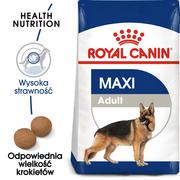 Royal Canin ROYAL CANIN Maxi Adult 15kg + Maxi Adult saszetka 140g 250500