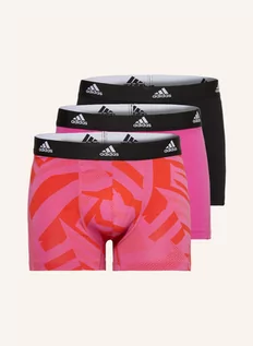 Majtki damskie - Adidas Bokserki Active Flex Cotton, 3 Szt. pink - grafika 1