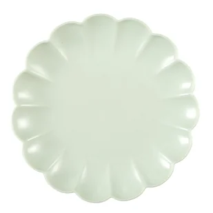 Fernity Talerz deserowy Iris 20,5cm zielony jasny - Talerze - miniaturka - grafika 1