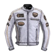 Odzież motocyklowa - W-TEC Męska kurtka motocyklowa W-TEC Patriot, Szary, 6XL 22723-6XL-2 - miniaturka - grafika 1