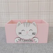 Przyborniki na biurko - Przybornik na kredki O2K14 - miniaturka - grafika 1