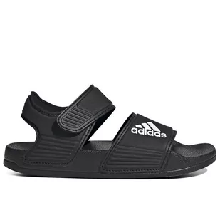 Sandały adidas Adilette GW0344 - czarne - Adidas - Sandały damskie - miniaturka - grafika 1