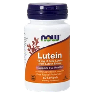 Suplementy naturalne - Now Foods Luteina 10 mg 60 kapsułek - miniaturka - grafika 1