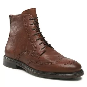 Buty zimowe męskie - Kozaki Geox - U Aurelio H U26F7H 000TU C0013 Brown - grafika 1