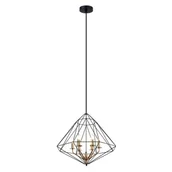 Lampy sufitowe - Italux Maresmo lampa wisząca 6-punktowa PEN-6369-6-BKBR PEN-6369-6-BKBR - miniaturka - grafika 1