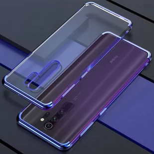 Clear Color case żelowy pokrowiec etui z metaliczną ramką Xiaomi Redmi Note 8 Pro czerwony - Etui i futerały do telefonów - miniaturka - grafika 4