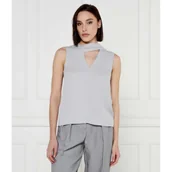 Bluzki damskie - Patrizia Pepe Bluzka | Regular Fit - miniaturka - grafika 1