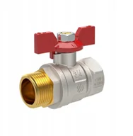 Akcesoria grzewcze - Arco zawór kulowy wodny SENA z motylkiem 1/2"GZ x 1/2"GW 753603 - miniaturka - grafika 1