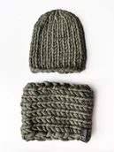 Apaszki i szaliki męskie - Komin 100% organiczna wełna merino - miniaturka - grafika 1