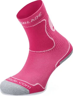 Rollerblade Skarpety dziecięce Rollerblade Kids Socks G Fuchsia / Pink 2018 - Skarpety termoaktywne - miniaturka - grafika 1