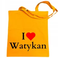 Torby i wózki na zakupy - Torba ECO I Love Watykan Kocham Watykan Jan Paweł II - miniaturka - grafika 1