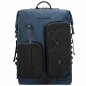 Plecaki - Piquadro Plecak Mick 43 cm night blue - miniaturka - grafika 1