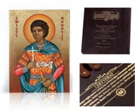 Ikony i obrazy sakralne - Ikona religijna Święty Maurycy - miniaturka - grafika 1