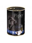 Mokra karma dla psów - Dolina Noteci PIPER z dorszem 400 g mokra karma dla dorosłych psów - miniaturka - grafika 1