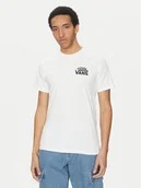 Koszulki męskie - Vans T-Shirt Sneaky VN000M3Y Biały Regular Fit - miniaturka - grafika 1