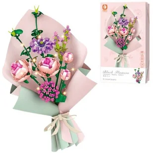 Klocki plastikowe QBI Śliczny bukiet kwiatów SA263597 - Klocki - miniaturka - grafika 1
