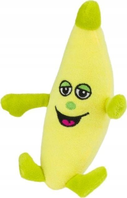 Barry King Zabawka, dla psa, banan, pluszowy, 15,5 cm