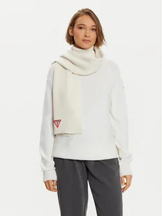 Guess Szalik AW5235 VIS03 Biały - Apaszki i szaliki damskie - miniaturka - grafika 1