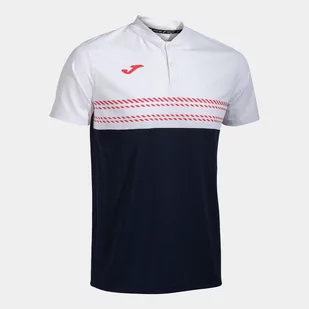 Koszulka męska Joma Smash Short Sleeve Polo navy/white/red S - Tenis ziemny - miniaturka - grafika 1