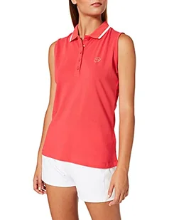 Lotto Damska koszulka polo, Rosso E Bianco, L - Koszulki i topy damskie - miniaturka - grafika 1