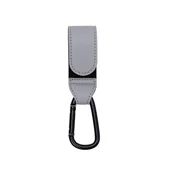 Akcesoria do wózków - Uchwyt Do Wózka Zaczep Na Torbę Plecak Zakupy Rzep Uniwersalny - miniaturka - grafika 1