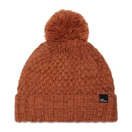 Odzież trekkingowa damska - Czapka Jack Wolfskin Highloft Knit 1908011 Pomarańczowy - miniaturka - grafika 1