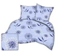 Pościel - Pościel z kory 160x200 wzór dmuchawce na błękicie - miniaturka - grafika 1