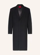 Płaszcze damskie - Hugo Płaszcz Wełniany Maldo schwarz - miniaturka - grafika 1