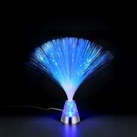 Lampy stojące - PUNK R53841106 lampa stołowa światłowodowa LED RGB 0,8W wykończenie chrom - miniaturka - grafika 1