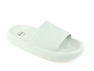 Klapki i japonki damskie - Klapki damskie Evento 24SD97-4878 zielony - miniaturka - grafika 1