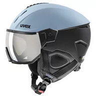 Kaski narciarskie - Kask narciarski dla dorosłych z szybą Uvex Instinct Visor - miniaturka - grafika 1