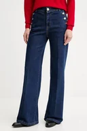 Spodnie damskie - Fracomina jeansy damskie kolor granatowy FR25WV2025D45002 - miniaturka - grafika 1