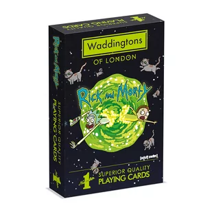 WINNING Moves Rick and Morty. Karty Waddingtons - Gry karciane - miniaturka - grafika 1