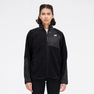 Bluza damska New Balance WJ33285BK  czarna - Bluzy damskie - miniaturka - grafika 1