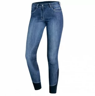 Schockemohle Bryczesy damskie LYRA Jeans - jeans blue - Bryczesy - miniaturka - grafika 1