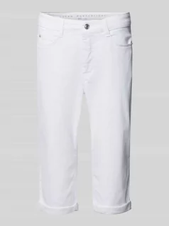 Spodnie damskie - Jeansy o kroju regular fit i długości 3/4 model ‘DREAM SUN WONDERLIGHT’ - grafika 1
