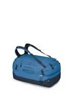 Torby podróżne - Osprey Transporter Squffel 70 l – wytrzymała, kwadratowa torba podróżna, niebieski płomień/nocny błękit, niebieski płomień, ciemnoniebieska, kwadratowa, dzielona torba podróżna, Niebieski płomień, - miniaturka - grafika 1