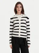 Swetry damskie - Morgan Kardigan 252-MROXA Czarny Regular Fit - miniaturka - grafika 1