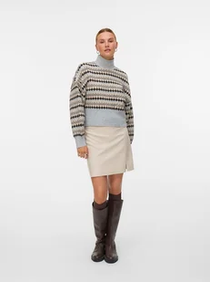 Vero Moda Sweter w kolorze szarym - Swetry damskie - miniaturka - grafika 1