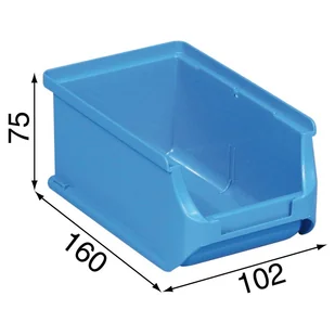 Allit pojemnik ProfiPlus nr 2 niebieski 102x160x75mm (456204) - Skrzynki i torby narzędziowe - miniaturka - grafika 1