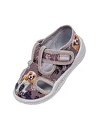 Kapcie damskie - Dziewczęce kapcie z morskim nadrukiem różowe Befado - miniaturka - grafika 1